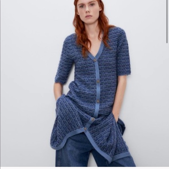 zara maxi cardigan